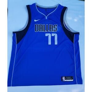 Dallas Mavericks Jersey Authentic Dri-Fit Nike Luka Doncic Nike 60/3XL Blue